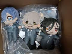 アニメ「黒執事-寄宿学校編-」 KIRAMUCCHIぬいぐるみ 3体セット