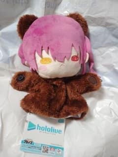 ホロライブ　hololive　宝鐘マリン　パペットぬいぐるみ　クマリン
