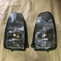 L700ミラ　ミラジーノ　スモーククリアテール バルブ全て新品 L700ミラ ミラジーノ マレーシアクリアスモークテールランプ 左右