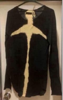 Hyde-style cross-back print cut and sew top (L'Arc-en-Ciel)
