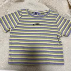 女の子 140cm ボーダーTシャツのサムネイル