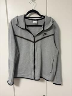 Nike テックフリース フルジップパーカー グレーのサムネイル