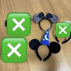ディズニー　カチューシャ　ミッキー　ミニーのサムネイル