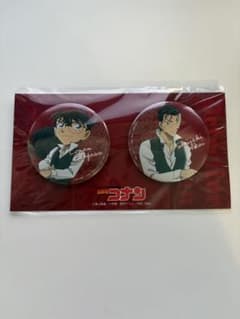 名探偵コナン 江戸川コナン 赤井秀一 缶バッジ 2個セット