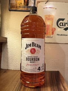 【未開封】ジムビーム Jim Beam バーボンウイスキー 4Lのサムネイル