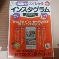 480円でスグわかるインスタグラム これ1冊であなたもインスタ上手手軽でカンタ…のサムネイル