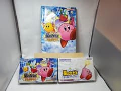 ゲームボーイアドバンスソフト　星のカービィ夢の泉デラックス&鏡の大迷宮攻略本付きのサムネイル