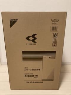 ダイキン 加湿ストリーマ空気清浄機 ACK70T-Wのサムネイル