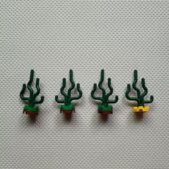 レゴ LEGO 植物パーツ 海藻 4点セットのサムネイル