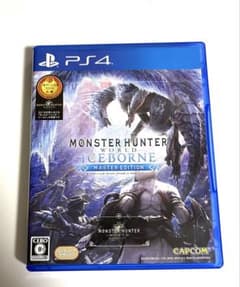 PS4 몬스터 헌터 월드 아이스 본 마스터 에디션