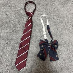 学生服 ネクタイ リボン 2点セットのサムネイル