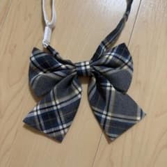 学生服用チェック柄リボンのサムネイル