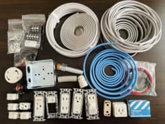 第2種電気工事士 実技試験対策 モズシリーズ 電気配線部材セット 余り部材のサムネイル
