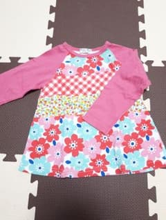 ちゅーたさん専用【美品】チュニック風ロンT 90のサムネイル