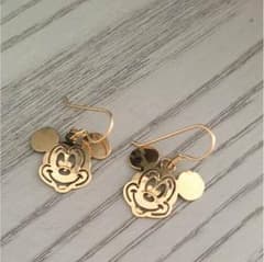ディズニー ミッキー ゴールドピアス ピアス ゴールド 金 disneyのサムネイル