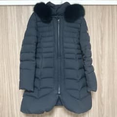 匿名配送 サイズ38 FERVOR ロング ダウンジャケット ブラック 黒 匿名配送 サイズ38 FERVOR ロング ダウンジャケット ブラック 黒