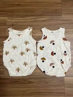 organic zoo×little beacon ロンパース 2枚セットのサムネイル