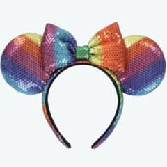 ディズニー　カチューシャ　レインボーのサムネイル