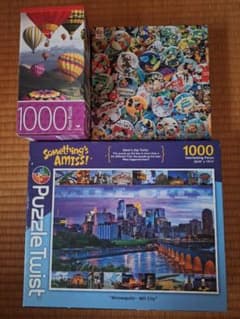 ジグソーパズル 1000ピース 3点セットのサムネイル