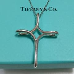 ティファニー　インフィニティクロスネックレス　シルバー925 ラージ ティファニー インフィニティ クロス ネックレス シルバー ラージ