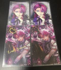 悪魔執事と黒い猫 ラト バレンタイントレカ風カード 箔押し あくねこ