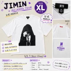 ショッパー付】BTS ジミン Tシャツ ポップアップ アリラン JIMIN