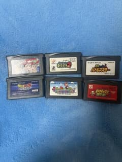 ゲームボーイアドバンス ソフト 6本セットのサムネイル