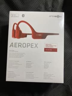 AfterShokz Aeropex 骨伝導 ワイヤレス イヤホン redのサムネイル