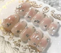 韓国 ワンホン チークネイル オーダー可能꒰ঌ♡໒꒱のサムネイル