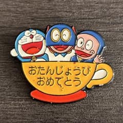 激レア】藤子不二雄 ピンバッジ ドラえもん パーマン ハットリくん