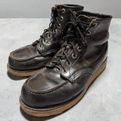 REDWING laceupboots workboots BLK y2k 8