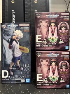 HUNTER×HUNTER 키루아 아르카 나니카 피규어 3점 세트