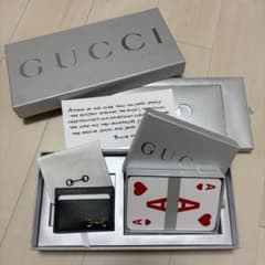 非売品】GUCCI カードケース・トランプ セット☆ノベルティ - メルカリ