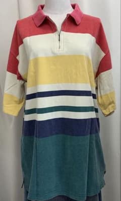 Eddie Bauer polo shirt, vintage, oversized, retro t-shirt, one item.