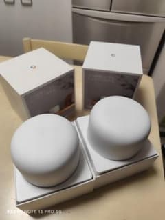 Google nest wifi H2D 2台　Mesh Wifiのサムネイル