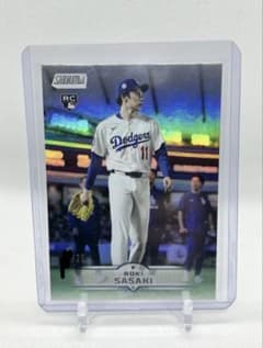 佐々木朗希 RC 25シリ Topps Stadium Club ドジャース - メルカリ