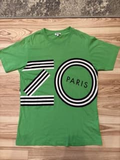 KENZO PARIS ケンゾー Tシャツ グリーン メンズ Sサイズ