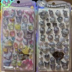 サンリオ ドラえもん うるちゅるPOPシール 6種セット【正規品】のサムネイル