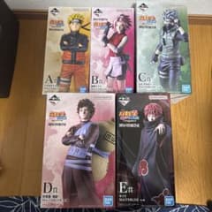 이치 반 쿠지 NARUTO 나루토 질풍전 피규어 5종 세트 하위상 첨부
