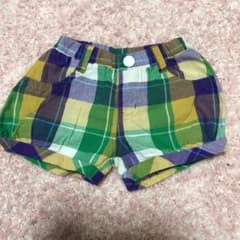 チェック柄ショートパンツのサムネイル