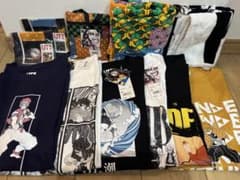 희소*귀멸의 칼날 UNIQLO 초기 콜라보 상품 11점 세트
