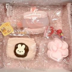 ピンク スクイーズ まとめ売り 3点セット タオニニ 文清 五五studio