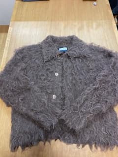 Shaggy Knit Shirt/久遠別注 - メルカリ