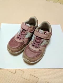 Saucony キッズ スニーカー ピンク ベルクロのサムネイル