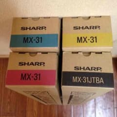 シャープ トナー MX-31  4本セットのサムネイル