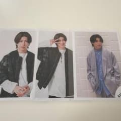 Aぇ! group 末澤誠也 公式写真 3枚セットのサムネイル