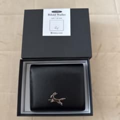 本革二つ折り財布 ブラッキー 新品未開封 - メルカリ