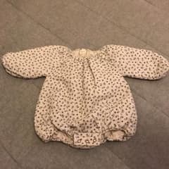 chitoi様専用 MONBEBE 小花柄 中綿ロンパース 韓国子供服のサムネイル