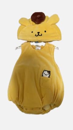 なりきりポムポムプリン帽子付き 80-90cmのサムネイル