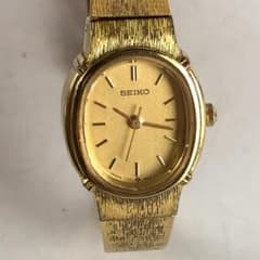SEIKO 세이코 빈티지 여성 시계 골드 7220